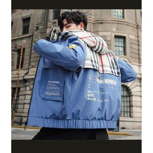 Reverb 10.Deep Pokémon Pikachu Y2K 90's Lightweight Windbreaker Jacket Blue Sz M